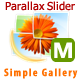 Parallax Slider module