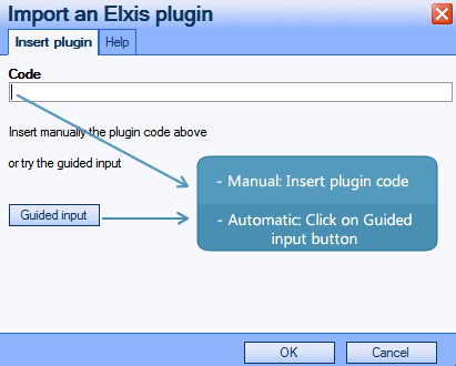 Two ways of elxis plugin importation